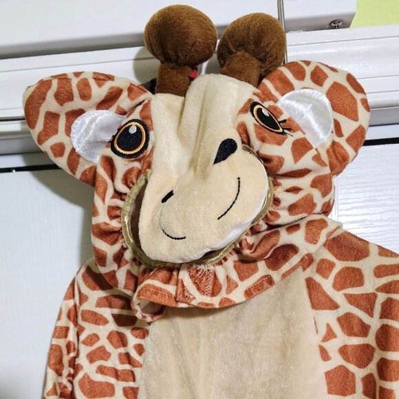Junior Giraffe Baby Costume 12-24 Months Super Soft Halloween Zoo Jungle Safari - Picture 3 of 6